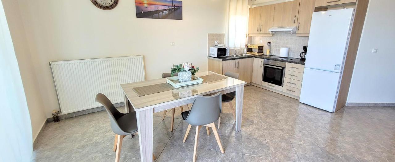 Coralli Apartment Khalkoutsion Eksteriør bilde